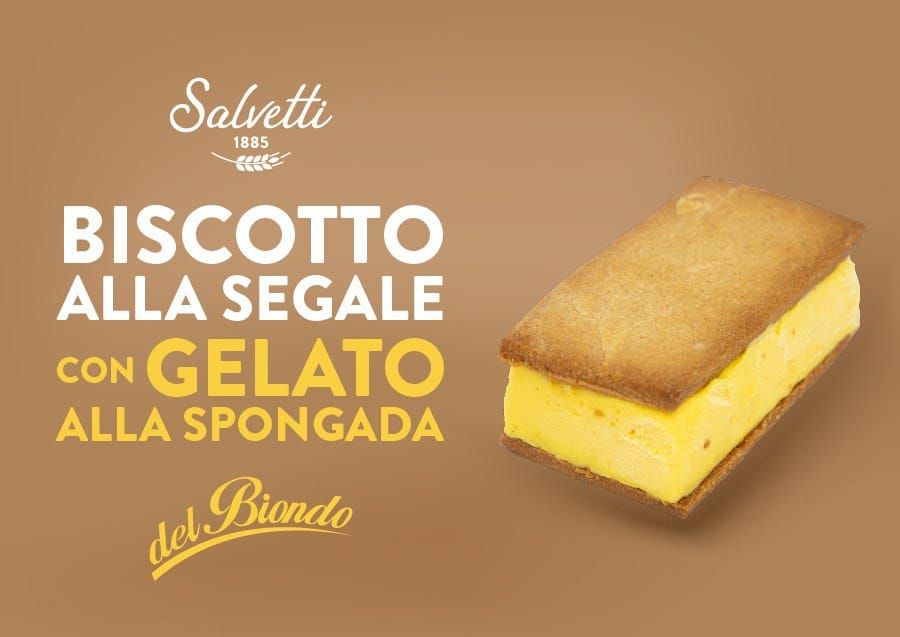 Campagna biscotto gelato del Biondo x Salvetti1885